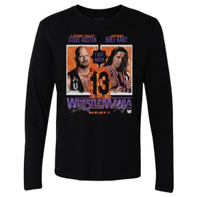Wrestlemania Men's Long Sleeve T-Shirt | 500 LEVEL
