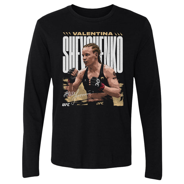 Valentina Shevchenko Men's Long Sleeve T-Shirt | 500 LEVEL