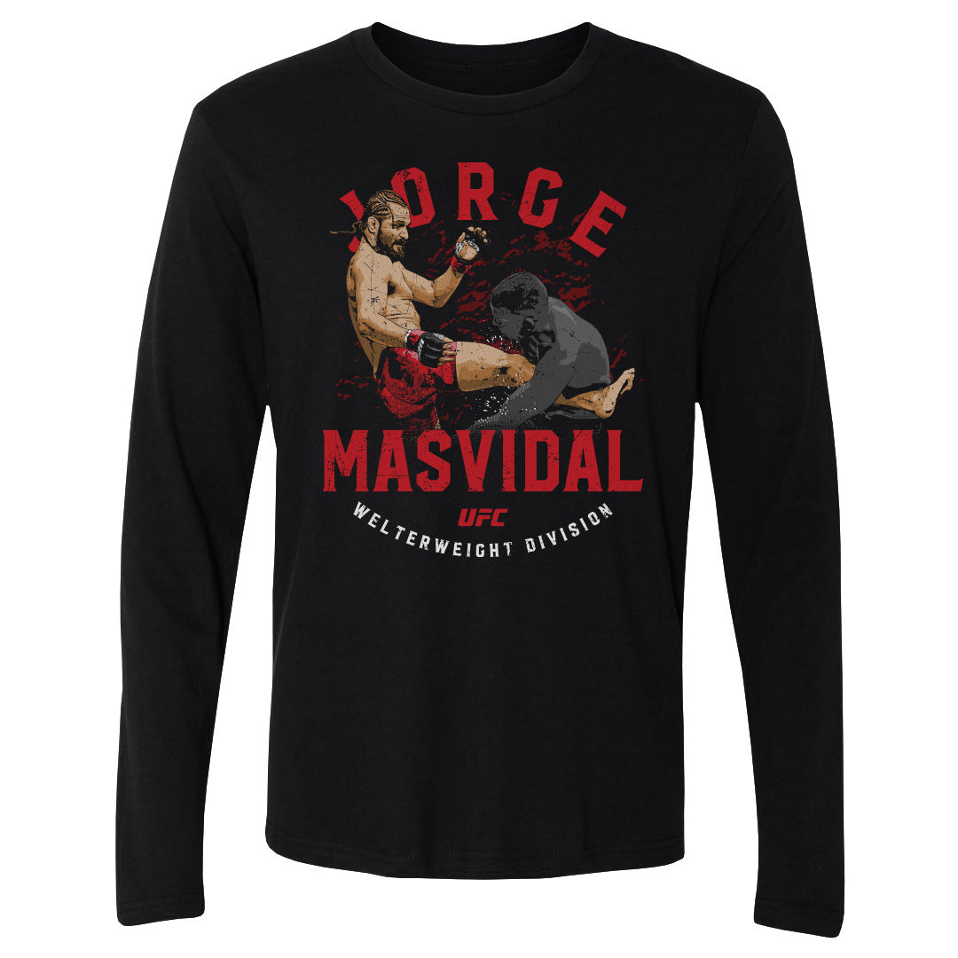 Jorge Masvidal Men's Long Sleeve T-Shirt | 500 LEVEL