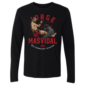 Jorge Masvidal Men's Long Sleeve T-Shirt | 500 LEVEL