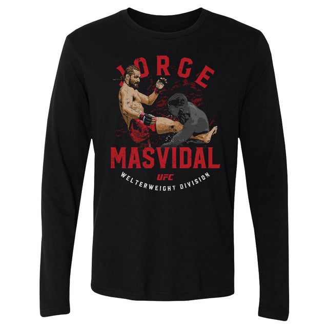 Jorge Masvidal Men's Long Sleeve T-Shirt | 500 LEVEL