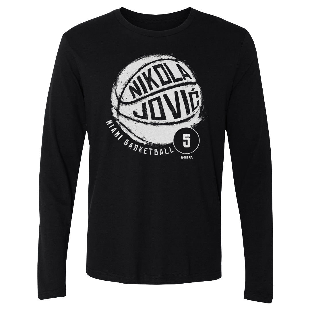 Nikola Jovic Men's Long Sleeve T-Shirt | 500 LEVEL