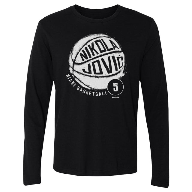 Nikola Jovic Men's Long Sleeve T-Shirt | 500 LEVEL