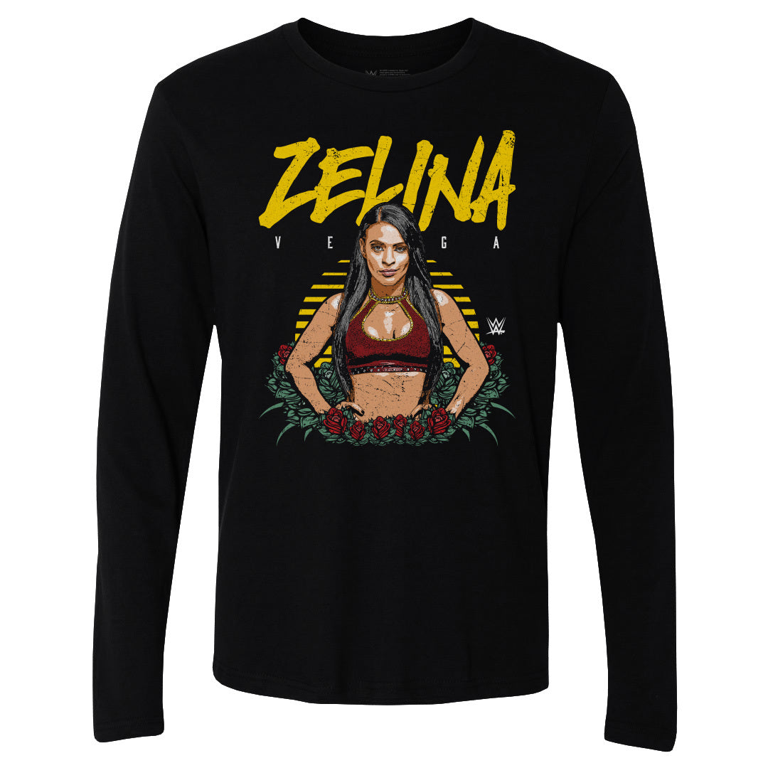 Zelina Vega Men&#39;s Long Sleeve T-Shirt | 500 LEVEL