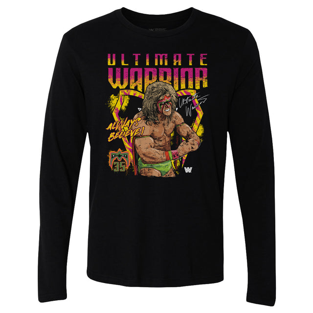Ultimate Warrior Men's Long Sleeve T-Shirt | 500 LEVEL