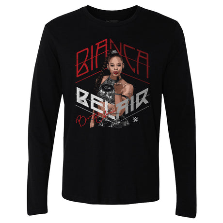 Bianca Belair Men's Long Sleeve T-Shirt | 500 LEVEL