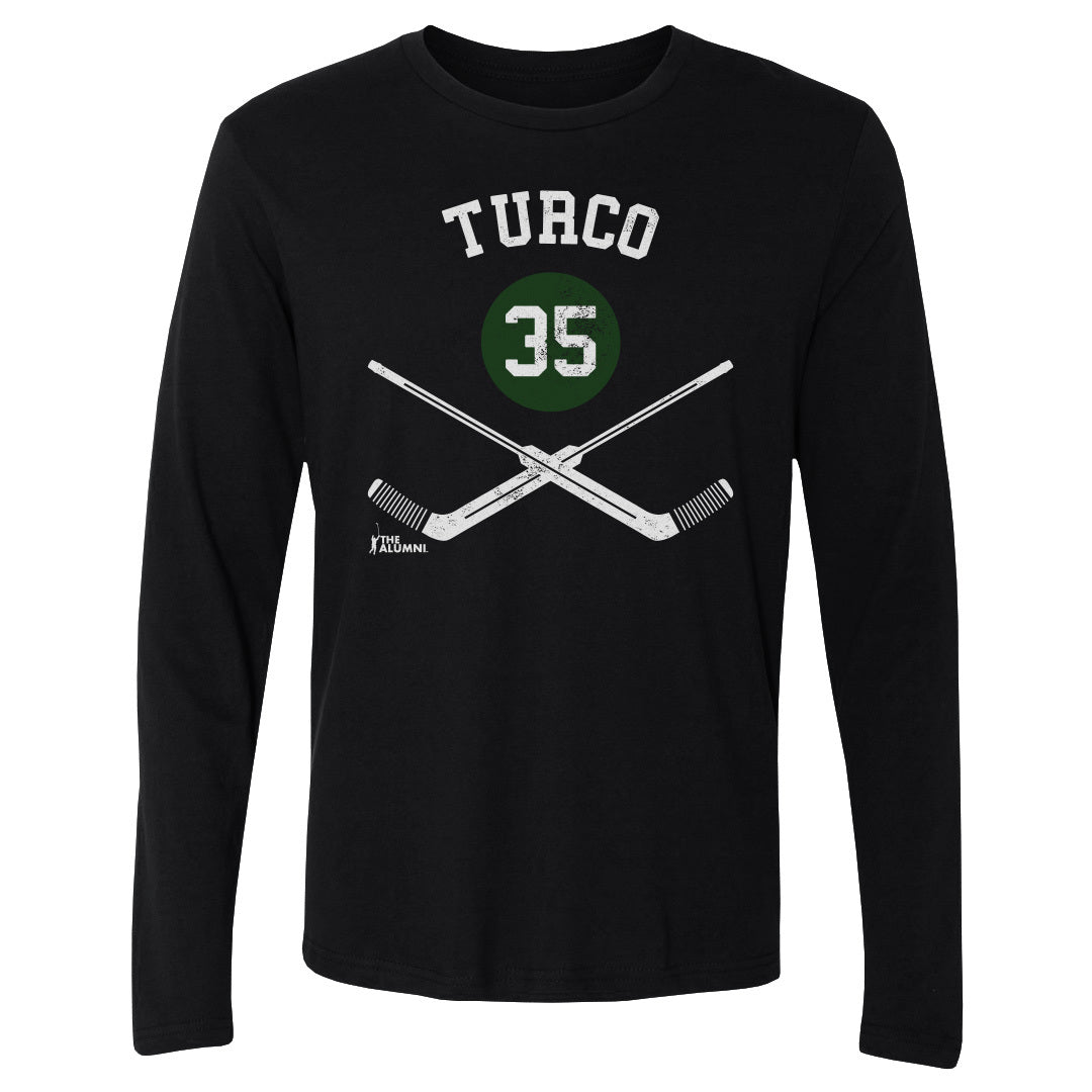 Marty Turco Men's Long Sleeve T-Shirt | 500 LEVEL