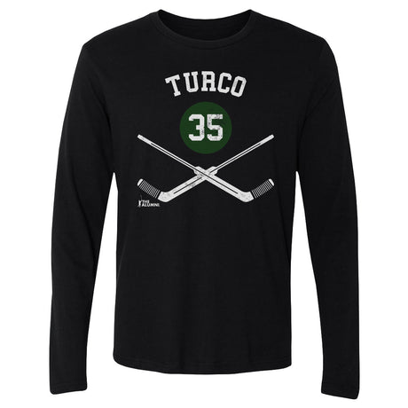 Marty Turco Men's Long Sleeve T-Shirt | 500 LEVEL