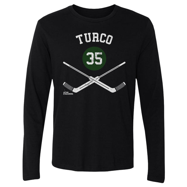 Marty Turco Men's Long Sleeve T-Shirt | 500 LEVEL