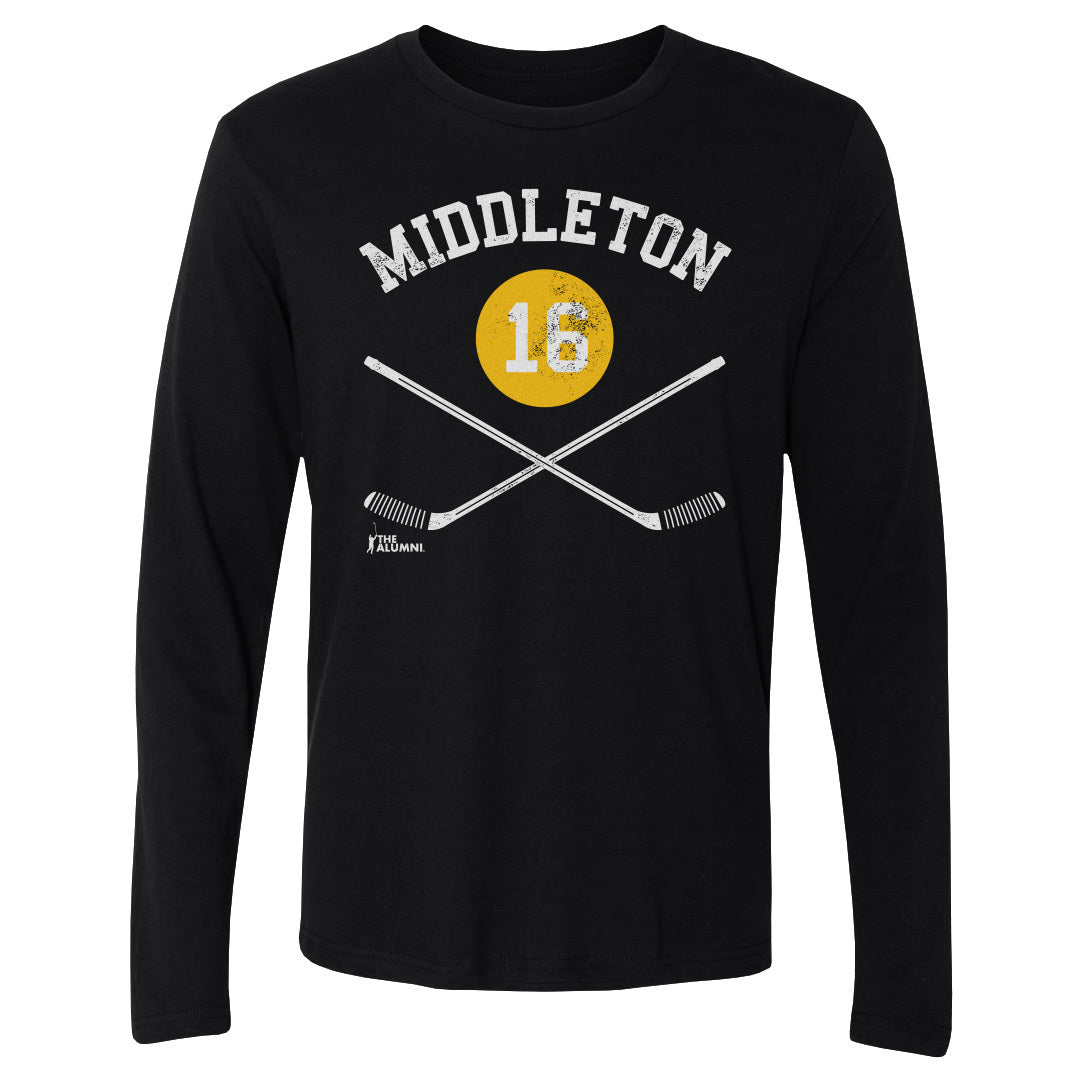 Rick Middleton Men&#39;s Long Sleeve T-Shirt | 500 LEVEL