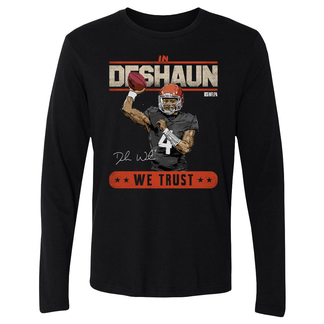 Deshaun Watson Men's Long Sleeve T-Shirt | 500 LEVEL