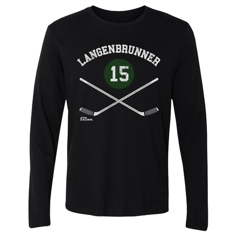 Jamie Langenbrunner Men's Long Sleeve T-Shirt | 500 LEVEL