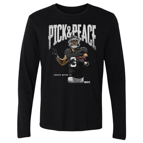 Jessie Bates III Men's Long Sleeve T-Shirt | 500 LEVEL