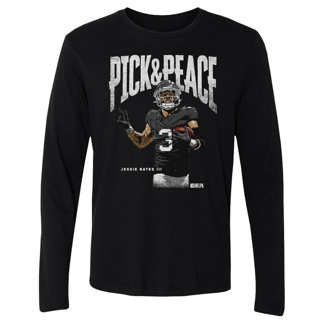 Jessie Bates III Men's Long Sleeve T-Shirt | 500 LEVEL