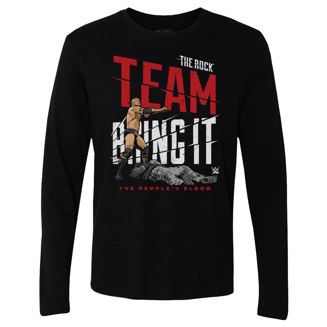 The Rock Men's Long Sleeve T-Shirt | 500 LEVEL