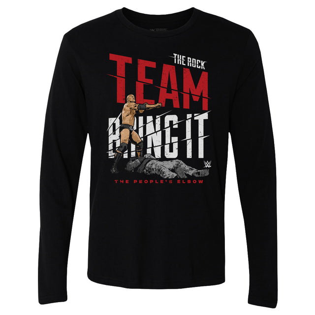 The Rock Men's Long Sleeve T-Shirt | 500 LEVEL
