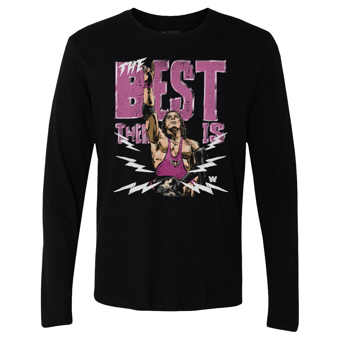 Bret Hart Men's Long Sleeve T-Shirt | 500 LEVEL