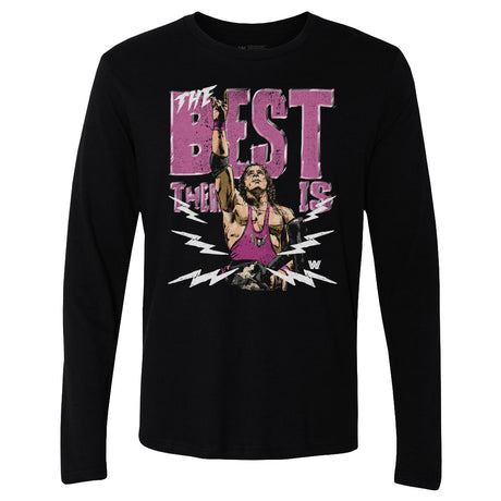 Bret Hart Men's Long Sleeve T-Shirt | 500 LEVEL
