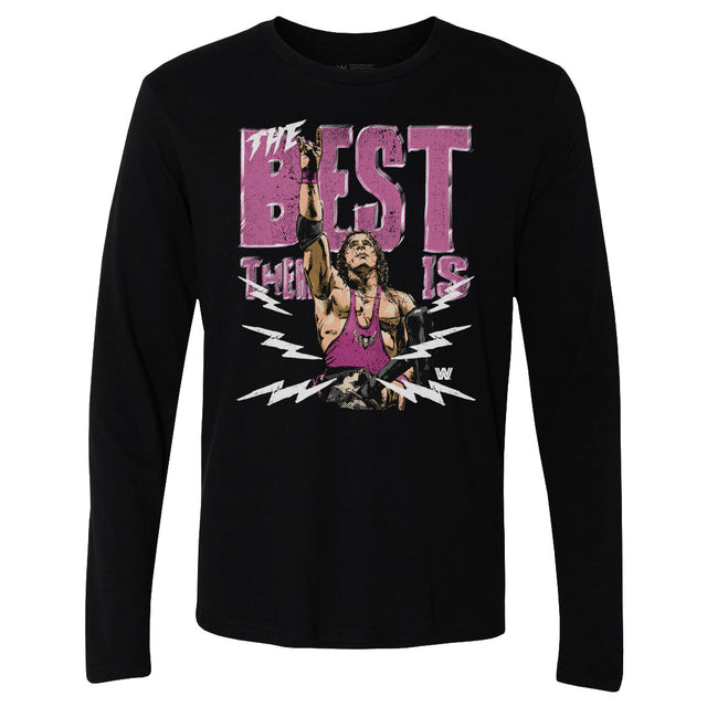 Bret Hart Men's Long Sleeve T-Shirt | 500 LEVEL