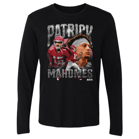 Patrick Mahomes Men's Long Sleeve T-Shirt | 500 LEVEL