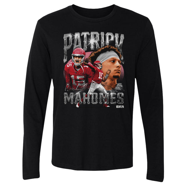 Patrick Mahomes Men's Long Sleeve T-Shirt | 500 LEVEL