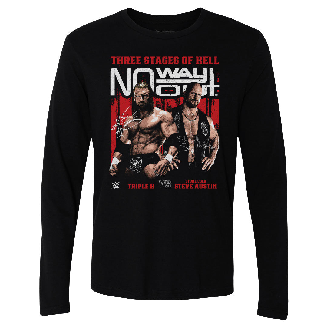 Triple H Men's Long Sleeve T-Shirt | 500 LEVEL