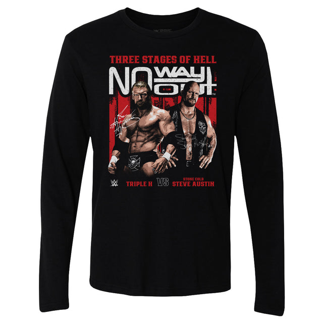 Triple H Men's Long Sleeve T-Shirt | 500 LEVEL
