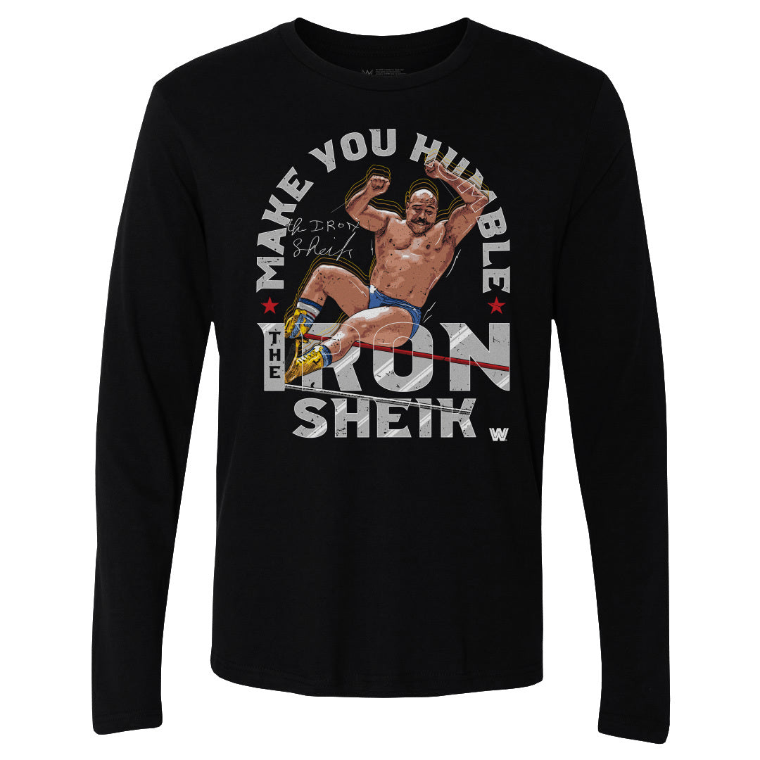 Iron Sheik Men&#39;s Long Sleeve T-Shirt | 500 LEVEL
