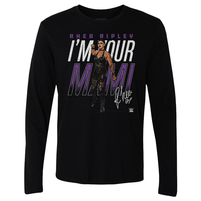Rhea Ripley Men's Long Sleeve T-Shirt | 500 LEVEL