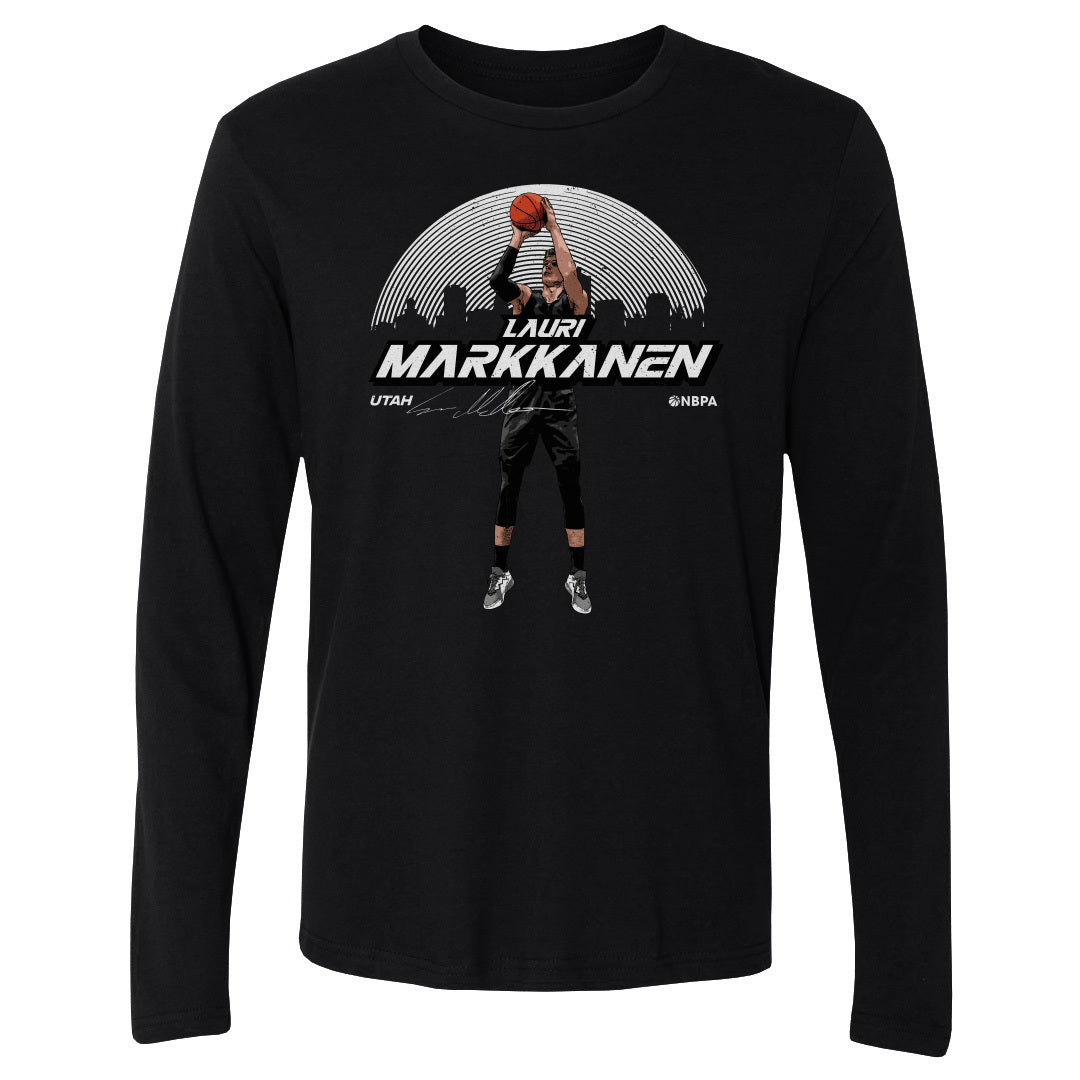 Lauri Markkanen Men's Long Sleeve T-Shirt | 500 LEVEL