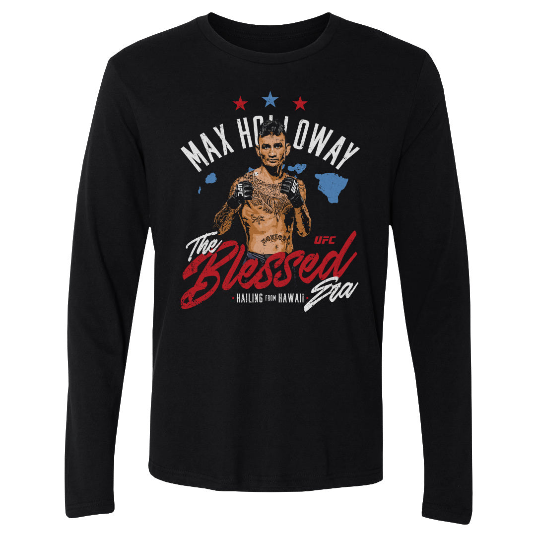 Max Holloway Men's Long Sleeve T-Shirt | 500 LEVEL