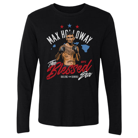 Max Holloway Men's Long Sleeve T-Shirt | 500 LEVEL