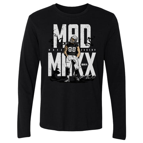 Maxx Crosby Men's Long Sleeve T-Shirt | 500 LEVEL