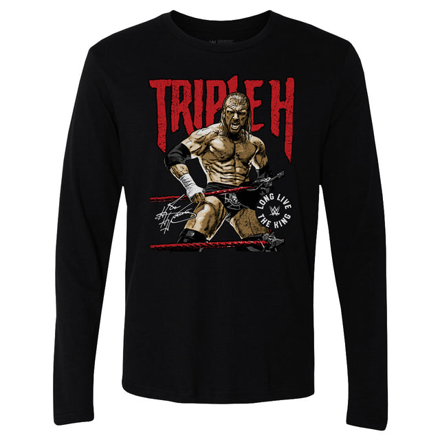 Triple H Men's Long Sleeve T-Shirt | 500 LEVEL