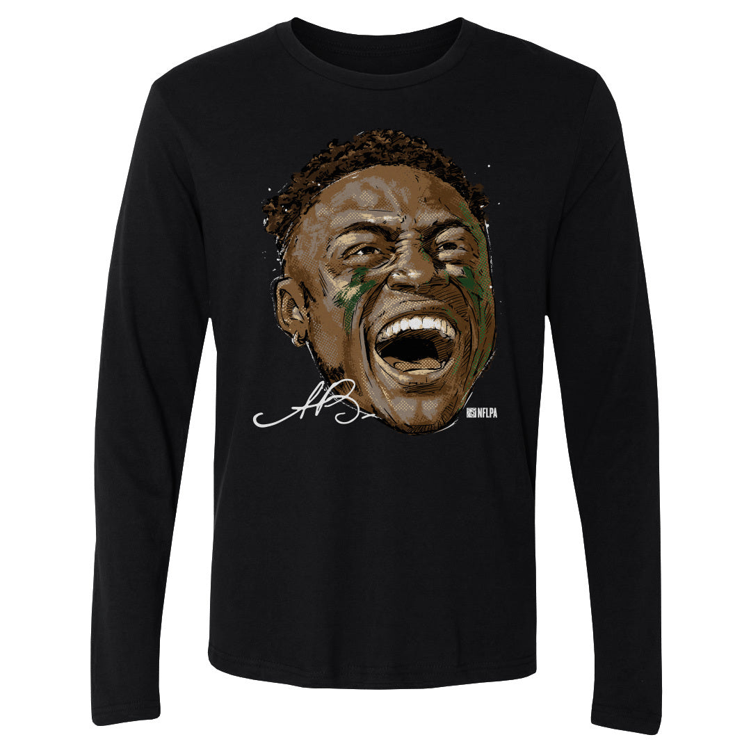 A.J. Brown Men's Long Sleeve T-Shirt | 500 LEVEL