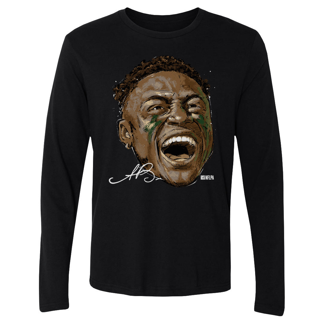 A.J. Brown Men&#39;s Long Sleeve T-Shirt | 500 LEVEL