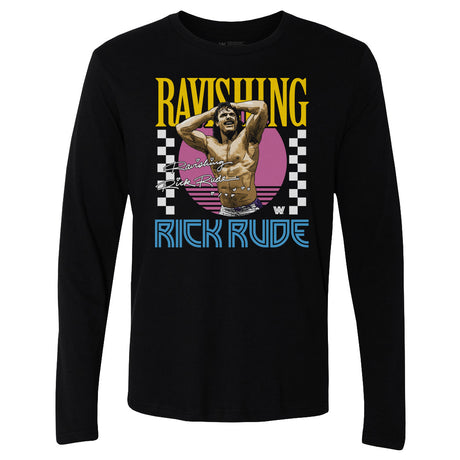 Rick Rude Men's Long Sleeve T-Shirt | 500 LEVEL