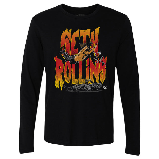 Seth Rollins Men's Long Sleeve T-Shirt | 500 LEVEL