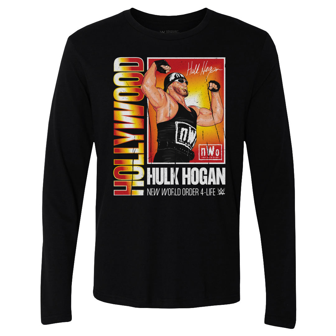 Hulk Hogan Men's Long Sleeve T-Shirt | 500 LEVEL
