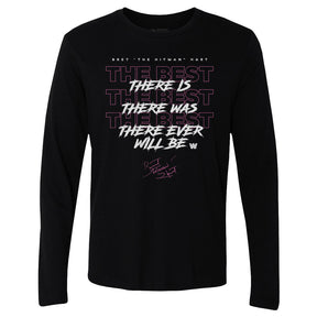Bret Hart Men's Long Sleeve T-Shirt | 500 LEVEL