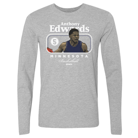 Anthony Edwards Men's Long Sleeve T-Shirt | 500 LEVEL