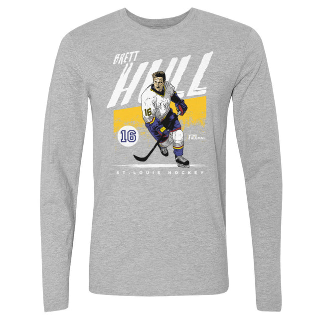 Brett Hull Men's Long Sleeve T-Shirt | 500 LEVEL