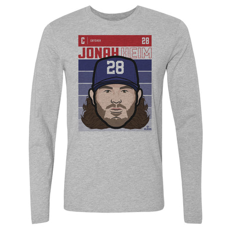 Jonah Heim Men's Long Sleeve T-Shirt | 500 LEVEL