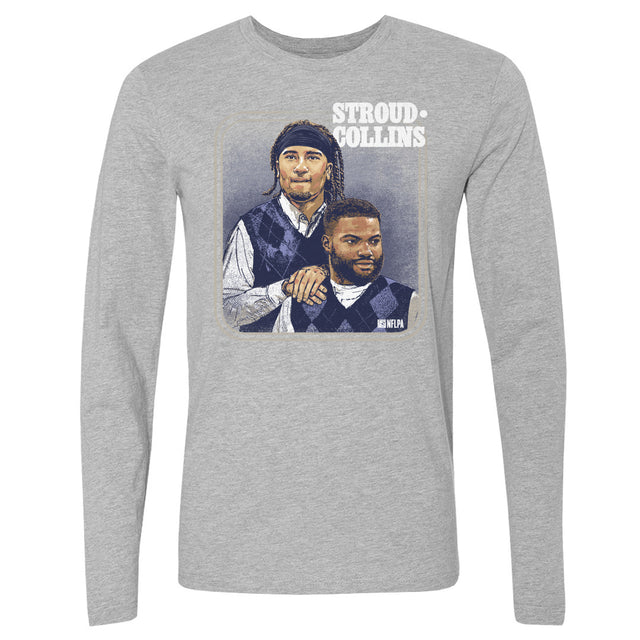 C.J. Stroud Men's Long Sleeve T-Shirt | 500 LEVEL