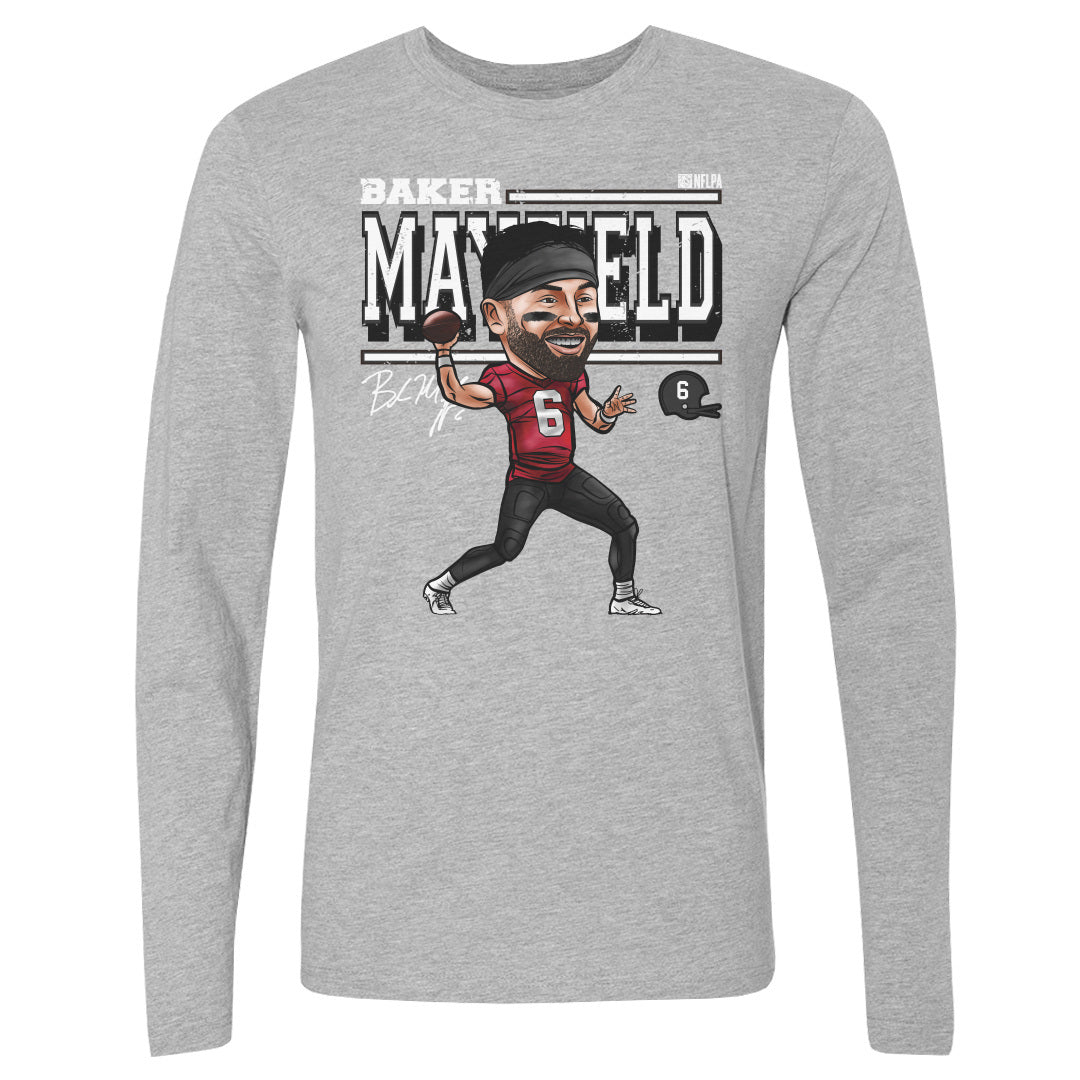 Baker Mayfield Men's Long Sleeve T-Shirt | 500 LEVEL