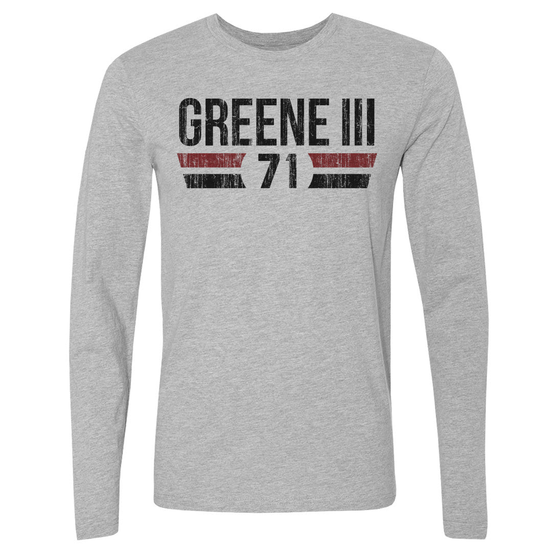 Earnest Greene III Men's Long Sleeve T-Shirt | 500 LEVEL