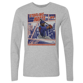 Starling Marte Men's Long Sleeve T-Shirt | 500 LEVEL