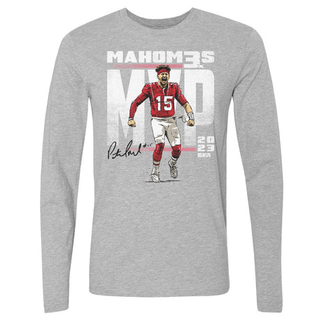 Patrick Mahomes Men's Long Sleeve T-Shirt | 500 LEVEL
