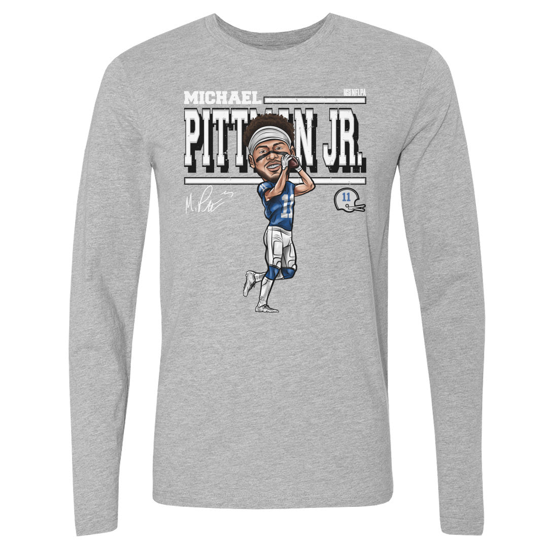 Michael Pittman Jr. Men's Long Sleeve T-Shirt | 500 LEVEL