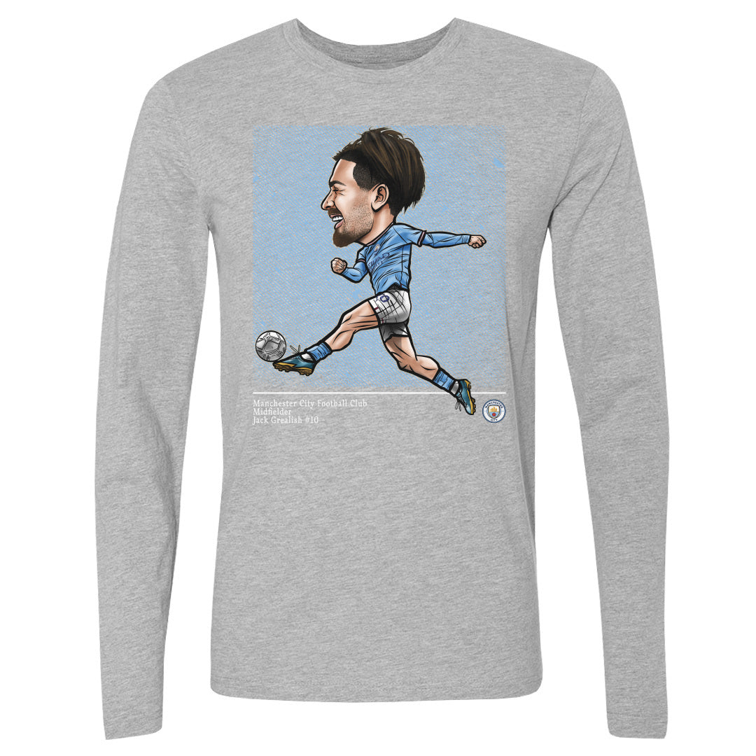 Jack Grealish Men's Long Sleeve T-Shirt | 500 LEVEL